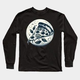 vintage pizza slice Long Sleeve T-Shirt